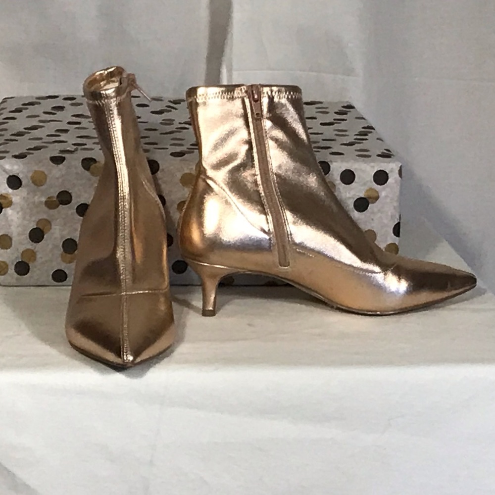 Free people rose gold Marilyn boot